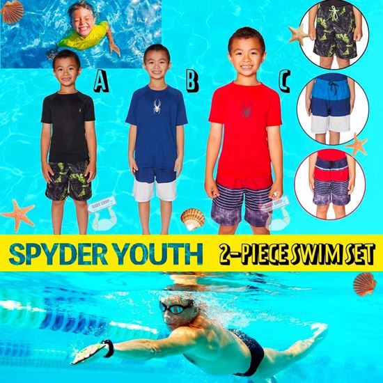圖片 Spyder 男仔中童泳衣套裝
