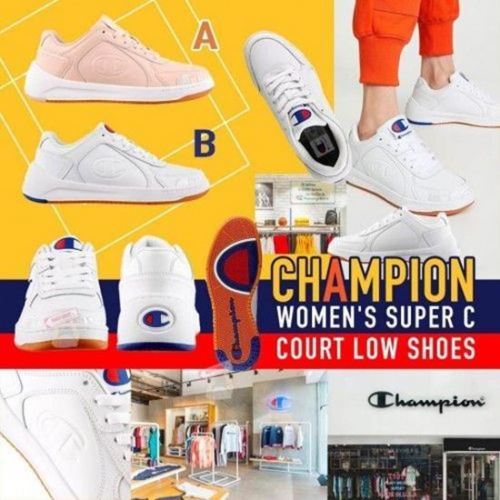 圖片 Champion Super C 系列女裝波鞋 粉紅色