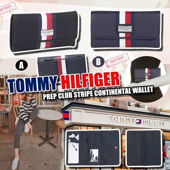 圖片 **貨品已截單**A P4U 空運: Tommy Hilfiger 長褲條紋銀包