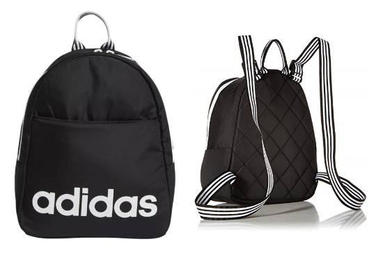 圖片 Adidas LOGO經典迷你背包 黑色