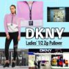 圖片 DKNY 女裝拼色長袖上衣 (粉紅拼白)