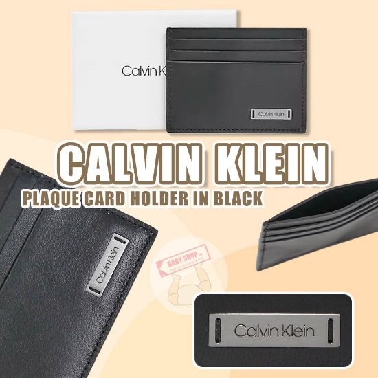 圖片 *貨品已截單*A P4U 1中：Calvin Klein卡包（黑色）