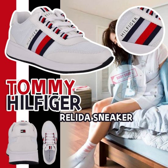 圖片 *貨品已截單*A P4U 8底： TOMMY HILFIGER Relida 女裝運動鞋（白色）