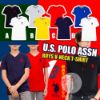 圖片 *貨品已截單*A P4U 6中：U.S. Polo Assn V領男童經典Logo  （一套2件）