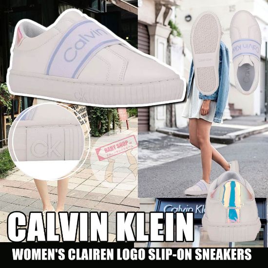 圖片 *貨品已截單*A P4U 7底:Calvin Klein Clairen Logo 女裝休閒鞋