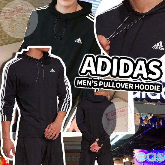 圖片 A P4U 7底:Adidas pullover 男裝衛衣黑色