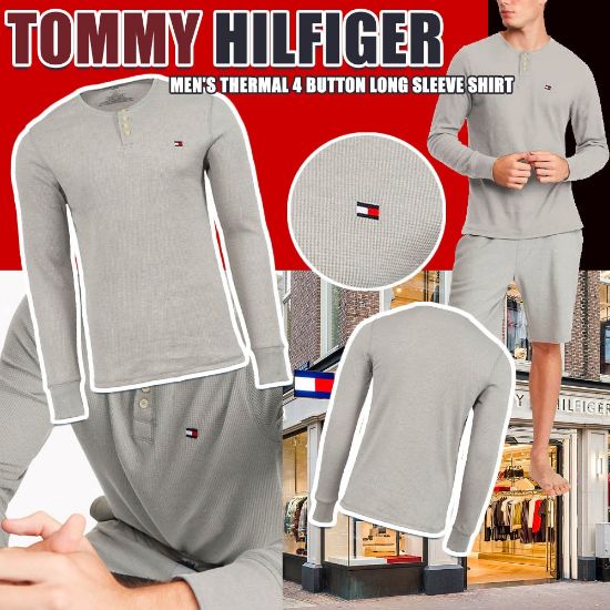 圖片 *貨品已截單*A P4U 9中：Tommy Hilfiger  Thermal 4 男裝長袖上衣