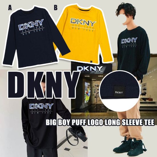 圖片 *貨品已截單*A P4U 10 中：DKNY Puff Logo 中童長袖上衣