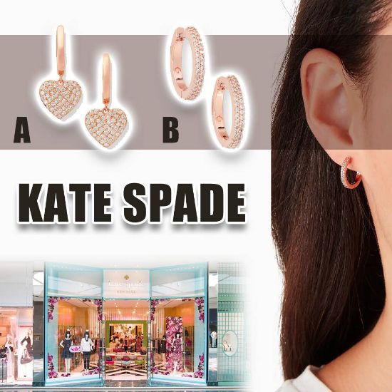 圖片 *貨品已截單*A P4U 11 底：Kate Spade 玫瑰金耳環